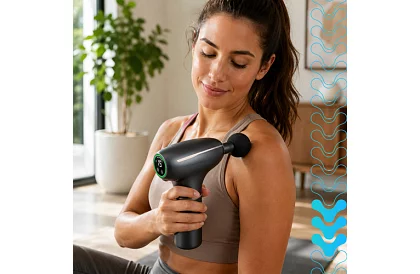 Pistole do masażu Pro Ultra Vibration – 7 głowic + terapia ciepła/zimna
