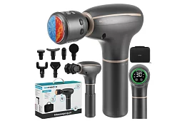 Pistole do masażu Pro Ultra Vibration – 7 głowic + terapia ciepła/zimna