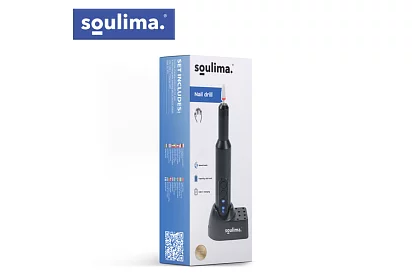 Profesjonalna bezprzewodowa szlifierka do paznokci - 18 000 obr./min - USB-C, 6 frezów