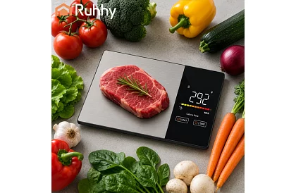 Waga kuchenna elektroniczna 5 kg z Bluetooth, wyświetlaczem LCD i analizą kalorii