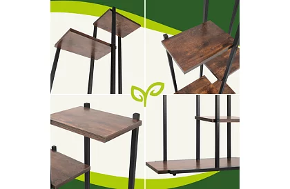 Stolik kwiatowy 6-piętrowy 113 cm – stojak na kwiaty