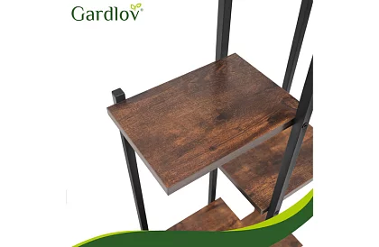 Stolik kwiatowy 6-piętrowy 113 cm – stojak na kwiaty