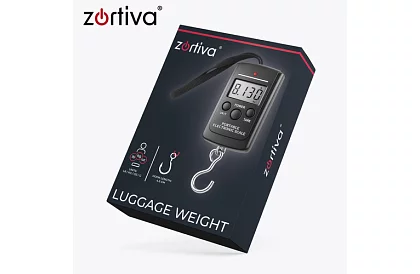 Elektroniczna waga podróżna do bagażu z hakiem 40 kg