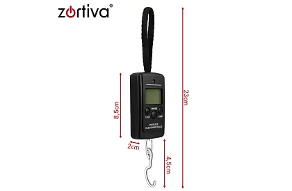 Elektroniczna waga podróżna do bagażu z hakiem 40 kg