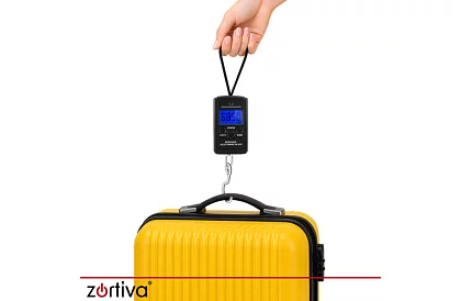 Elektroniczna waga podróżna do bagażu z hakiem 40 kg