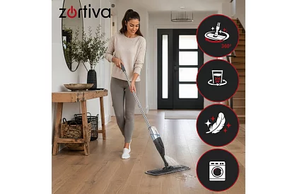Mop spryskujący z rozpylaczem 300 ml + 3 nakładki z mikrofibry