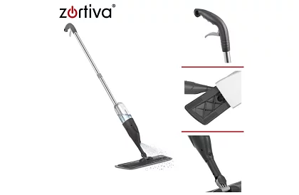 Mop spryskujący z rozpylaczem 300 ml + 3 nakładki z mikrofibry