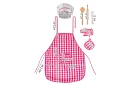 Zestaw kuchenny dla dzieci Little Chef 7 w 1 – fartuch, czapka, rękawice i akcesoria kuchenne