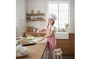 Zestaw kuchenny dla dzieci Little Chef 7 w 1 – fartuch, czapka, rękawice i akcesoria kuchenne