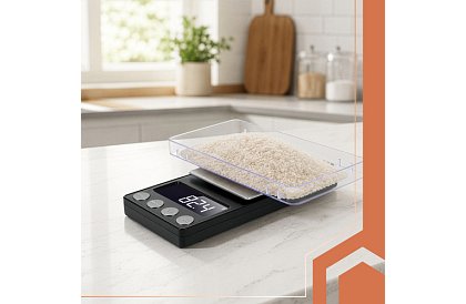 Dokładna waga kieszonkowa 500 g / 0,01 g – idealna do biżuterii, laboratoriów, hobby i kuchni