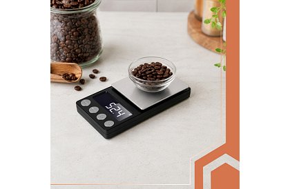 Dokładna waga kieszonkowa 500 g / 0,01 g – idealna do biżuterii, laboratoriów, hobby i kuchni