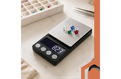 Dokładna waga kieszonkowa 500 g / 0,01 g – idealna do biżuterii, laboratoriów, hobby i kuchni