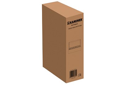 Biokominek wolnostojący z kamieniami – bezdymny kominek na taras i do wnętrza, 45 × 30 × 21 cm