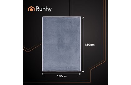 Elektrczny koc grzewczy 180 × 130 cm - 10 poziomów i timer