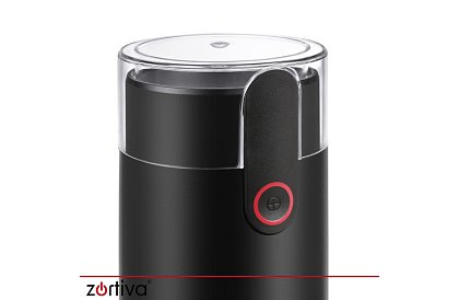 Elektryczny młynek Zortiva 150 W – szybkie mielenie kawy, orzechów i przypraw