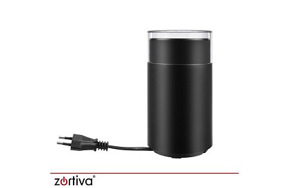 Elektryczny młynek Zortiva 150 W – szybkie mielenie kawy, orzechów i przypraw