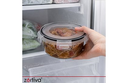 Pojemniki na żywność 12 szt., 5 rozmiarów, do mikrofalówki, zmywarki i zamrażarki