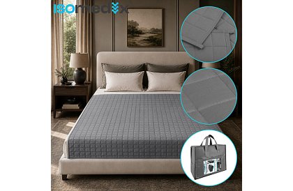 Zasłona obciążeniowa antystresowa - Sensory Gray 6 kg, 200 × 150 cm
