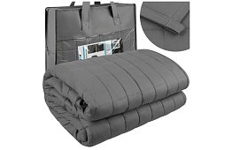 Zasłona obciążeniowa antystresowa - Sensory Gray 6 kg, 200 × 150 cm