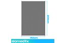 Zasłona obciążeniowa antystresowa - Sensory Gray 6 kg, 200 × 150 cm