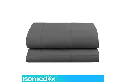 Zasłona obciążeniowa antystresowa - Sensory Gray 7 kg, 200 × 150 cm