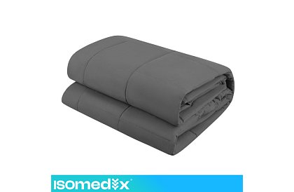 Zasłona obciążeniowa antystresowa - Sensory Gray 7 kg, 200 × 150 cm