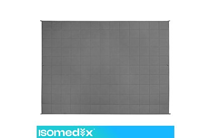 Zasłona obciążeniowa antystresowa - Sensory Gray 7 kg, 200 × 150 cm