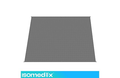 Zasłona obciążeniowa antystresowa - Sensory Gray 8 kg, 200 × 150 cm