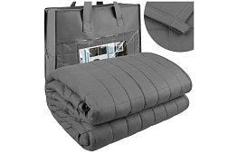 Zasłona obciążeniowa antystresowa - Sensory Gray 8 kg, 200 × 150 cm