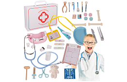 Zestaw medyczny - mały doktor XXL z akcesoriami