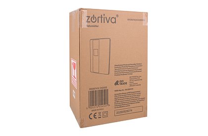 Odwadniacz powietrza Zortiva 90 W, 2 l, higrostat, timer, pilot zdalnego sterowania – czarny