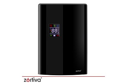 Odwadniacz powietrza Zortiva 90 W, 2 l, higrostat, timer, pilot zdalnego sterowania – czarny