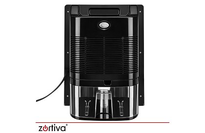 Odwadniacz powietrza Zortiva 90 W, 2 l, higrostat, timer, pilot zdalnego sterowania – czarny