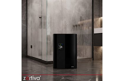 Odwadniacz powietrza Zortiva 90 W, 2 l, higrostat, timer, pilot zdalnego sterowania – czarny
