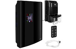 Odwadniacz powietrza Zortiva 90 W, 2 l, higrostat, timer, pilot zdalnego sterowania – czarny
