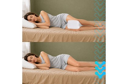 Ergonomiczna profilowana poduszka między kolana ISOMEDIX 25 × 21 × 15 cm