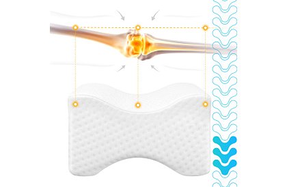 Ergonomiczna profilowana poduszka między kolana ISOMEDIX 25 × 21 × 15 cm