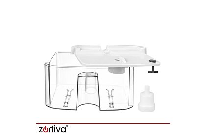 Odwadniacz powietrza Zortiva 90 W, 2 l, higrostat, timer, pilot zdalnego sterowania - biały