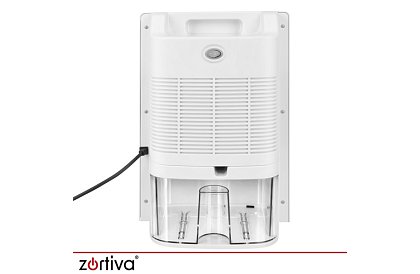 Odwadniacz powietrza Zortiva 90 W, 2 l, higrostat, timer, pilot zdalnego sterowania - biały