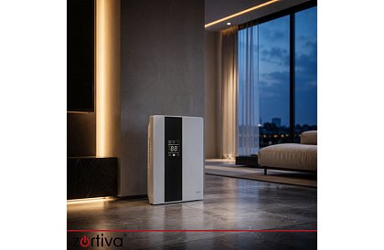 Odwadniacz powietrza Zortiva 90 W, 2 l, higrostat, timer, pilot zdalnego sterowania - biały