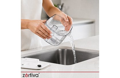 Odwadniacz powietrza Zortiva 90 W, 2 l, higrostat, timer, pilot zdalnego sterowania - biały