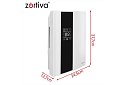 Odwadniacz powietrza Zortiva 90 W, 2 l, higrostat, timer, pilot zdalnego sterowania - biały