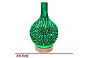 Aromatyczny dyfuzor Zortiva 200 ml, lampa RGB LED, efekt 3D, aromaterapia