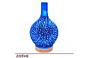 Aromatyczny dyfuzor Zortiva 200 ml, lampa RGB LED, efekt 3D, aromaterapia