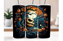 Kubek termiczny podróżny ze słomką 590 ml – Król Halloween Jack i dynia 27
