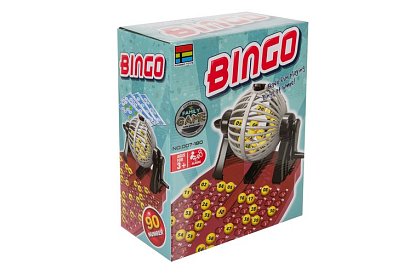 Gra bingo dla dzieci i rodzin z maszyną losującą