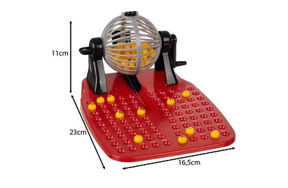 Gra bingo dla dzieci i rodzin z maszyną losującą