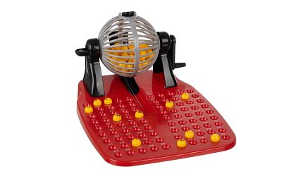 Gra bingo dla dzieci i rodzin z maszyną losującą