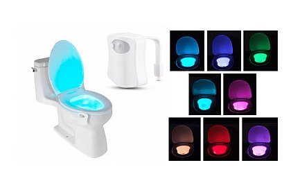 Oświetlenie toalety LED – z czujnikiem ruchu