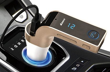 Bluetooth Transmiter FM, USB i karta SD